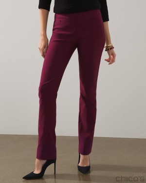 Chico's Brigitte 360 Pants Pants Deep Chianti | 452-ERXHLN