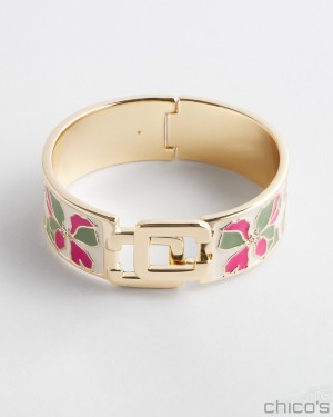 Chico's Chico's Click Floral Bracelet Bracelets Multi | 725-QZPMDT