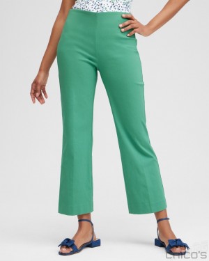 Chico's Juliet Kick Flare Pants Pants Twisted Ivy | 027-BJRIGE