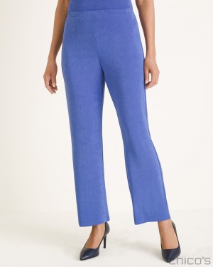 Chico's No Tummy Pants Pants DEEP AMPARO BLUE | 358-OWVGEJ