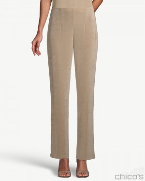 Chico's No Tummy Pants Pants NEW SONORA SAND | 298-XCMULZ