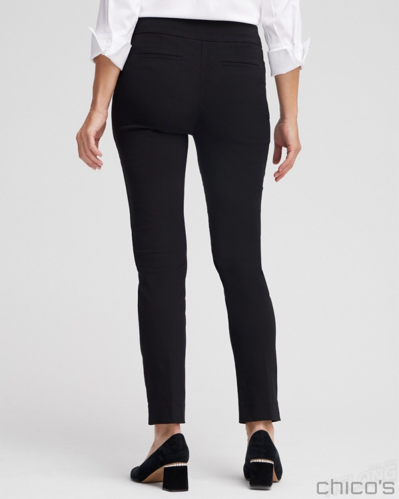 Chico's Brigitte Slim Ankle Pants Pants Amparo Blue | 720-QRTXBK