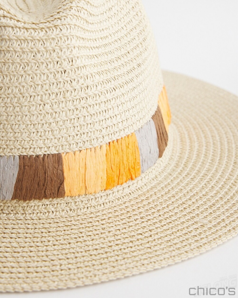 Chico's Sun Hat Hats Natural | 649-IHCFMS