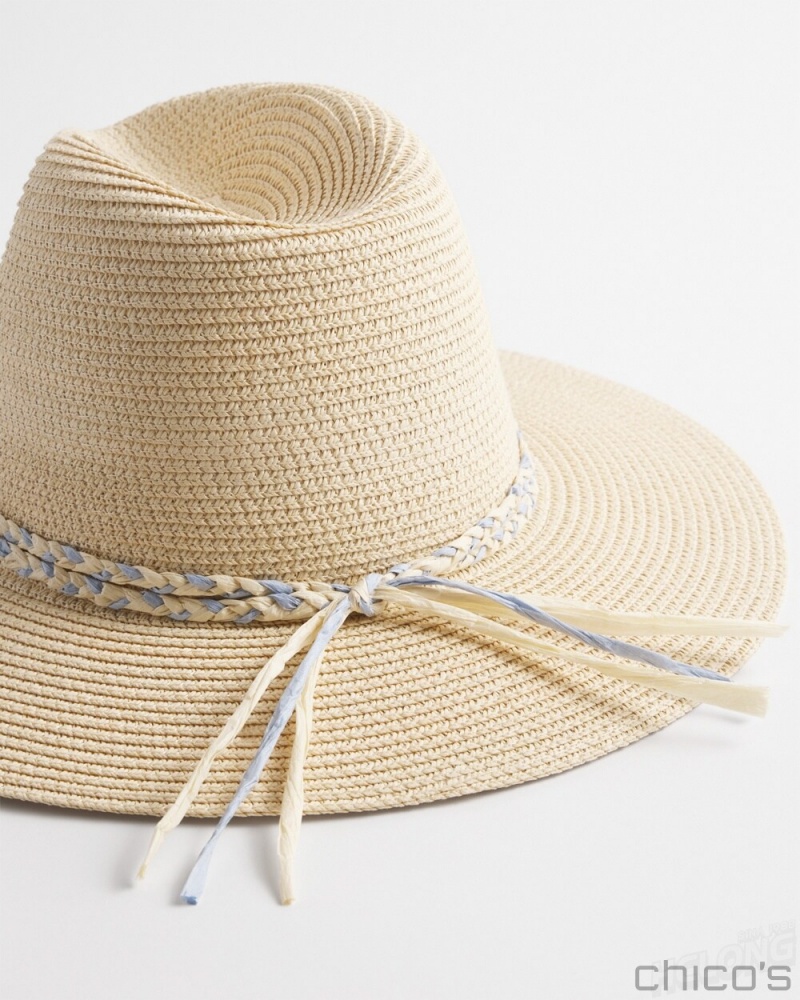 Chico's Sun Hat Hats Natural | 689-YMEFRQ