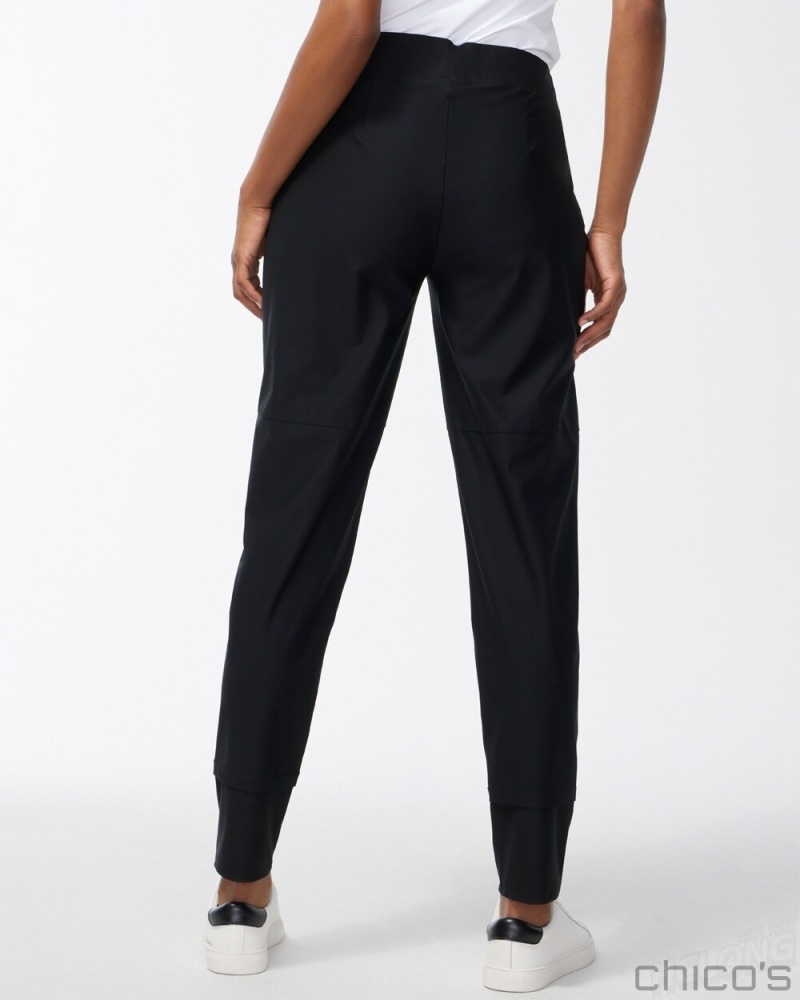 Chico's Zenergy Seam Detail Stretch Pants Pants Black | 451-AJCTGW